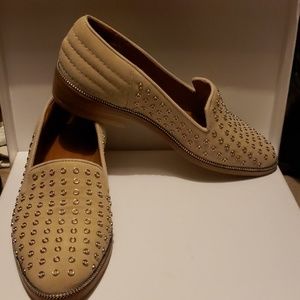 The Kooples Beige Flats Shoes sz 38
